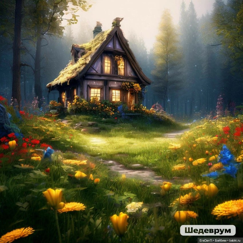 Путешествие в сказку🏰 — Рисование и арт: скетчи