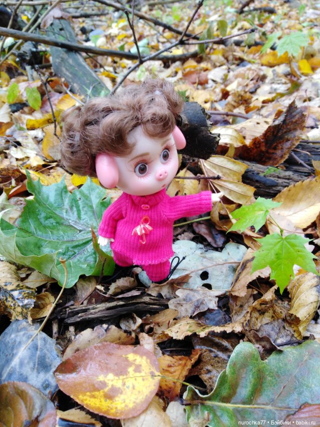 Про Нафочку. Прогулка в лесу