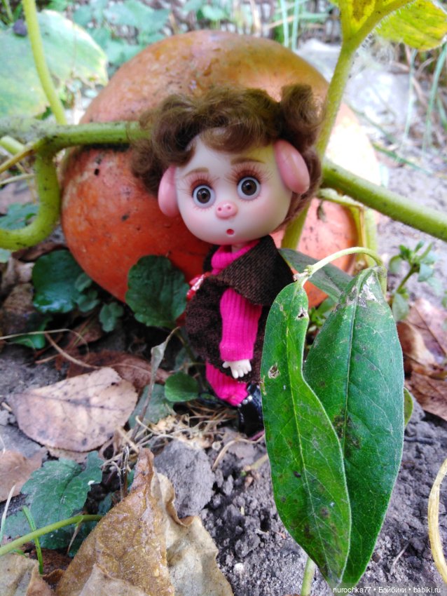 Про Нафочку. Прогулка в лесу