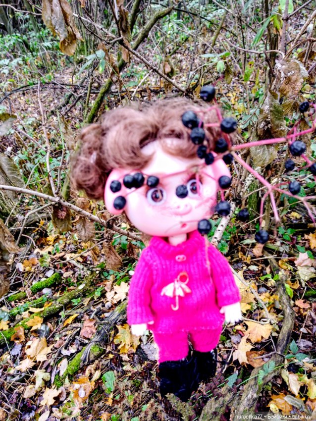 Про Нафочку. Прогулка в лесу