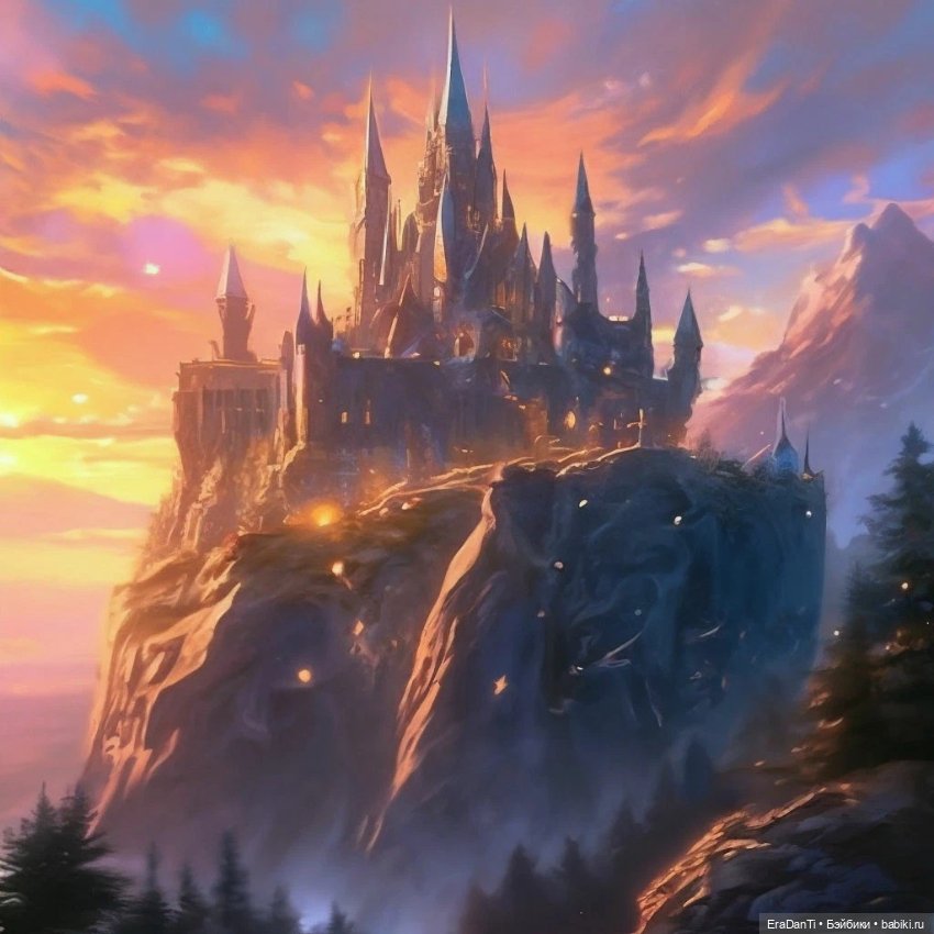 Путешествие в сказку🏰 — Рисование и арт: скетчи