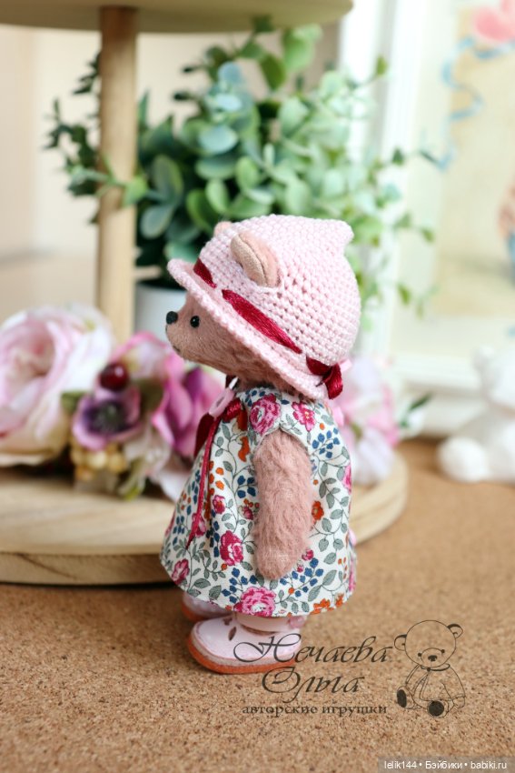 Мишка-малышка Верочка — Авторские мишки Тедди и друзья: фото (фото 5)