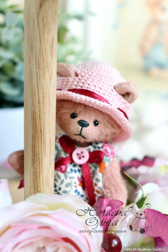 Мишка-малышка Верочка — Авторские мишки Тедди и друзья: фото
