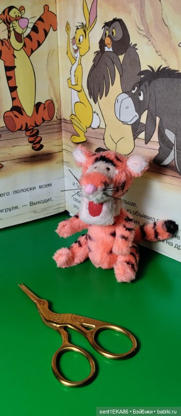 Тигруля — Авторские игрушки из разных материалов: синельная проволока (фото 4)