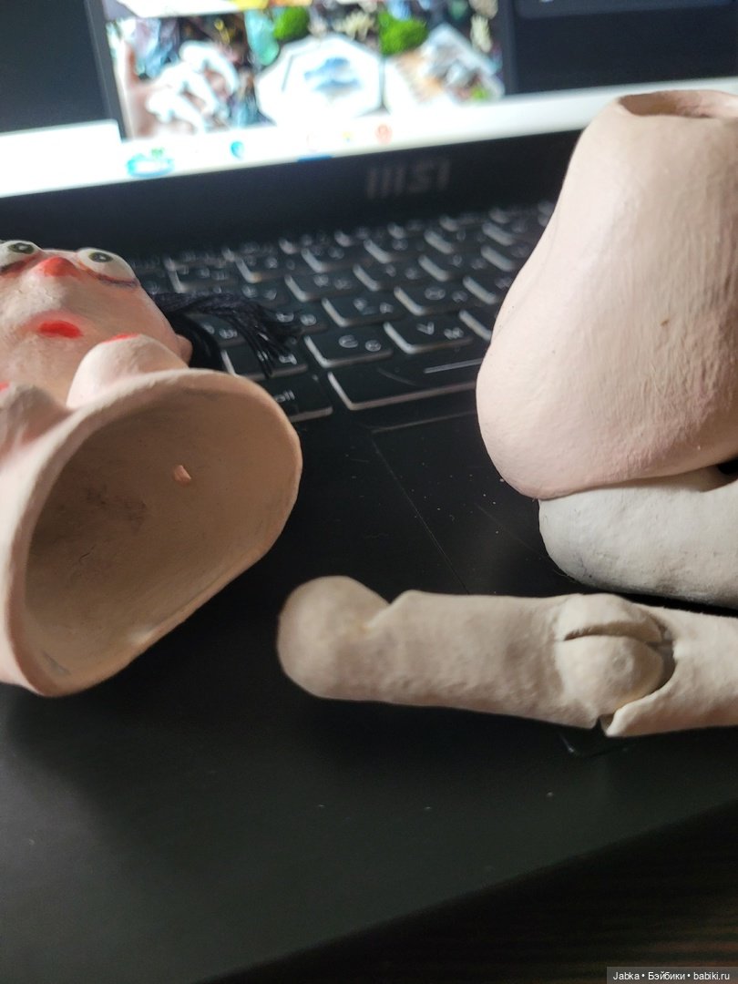 Вторая ведьма на подходе — Авторские шарнирные куклы своими руками: лепка (фото 2)