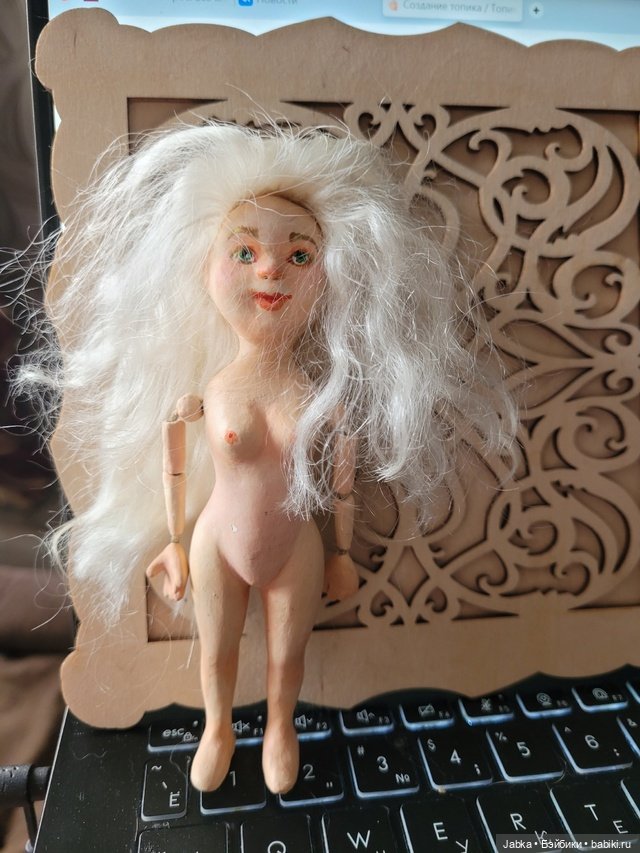 Подготовка к Хэллоуину — Авторские куклы из дерева