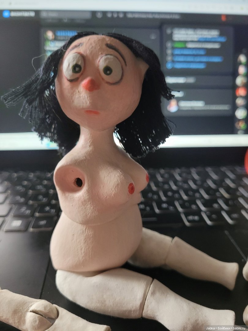 Вторая ведьма на подходе — Авторские шарнирные куклы своими руками: лепка