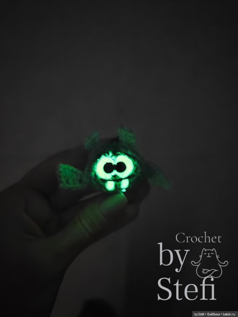 Мышка летучая — Вязаные игрушки и амигуруми: крючком