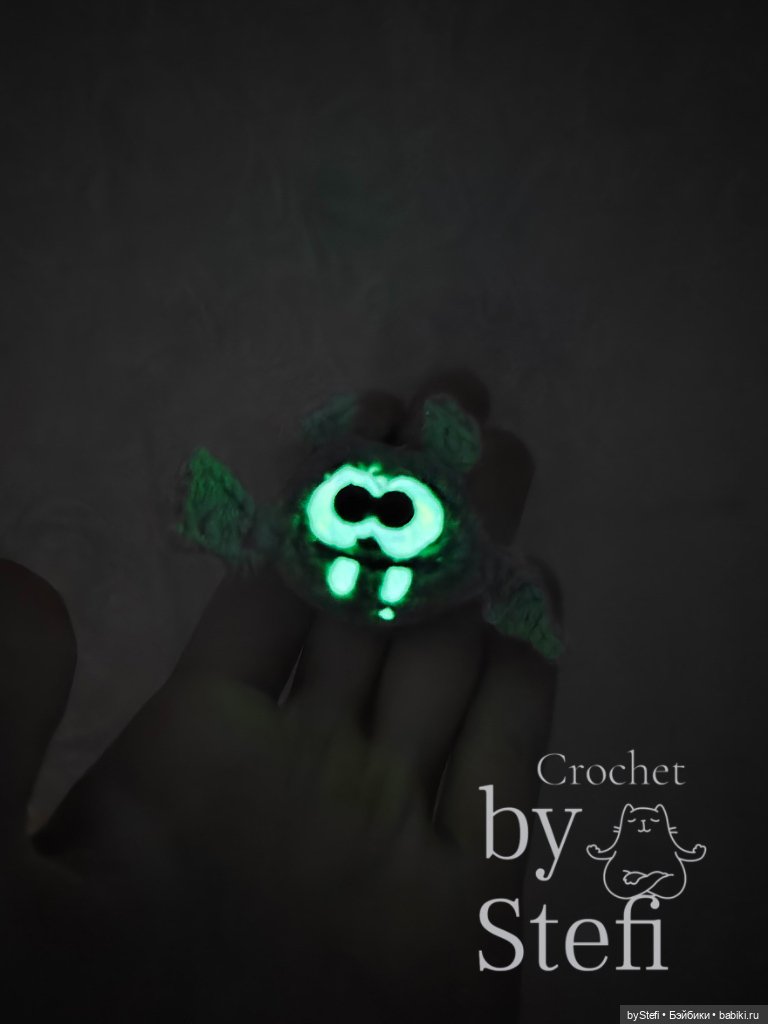 Мышка летучая — Вязаные игрушки и амигуруми: крючком (фото 9)