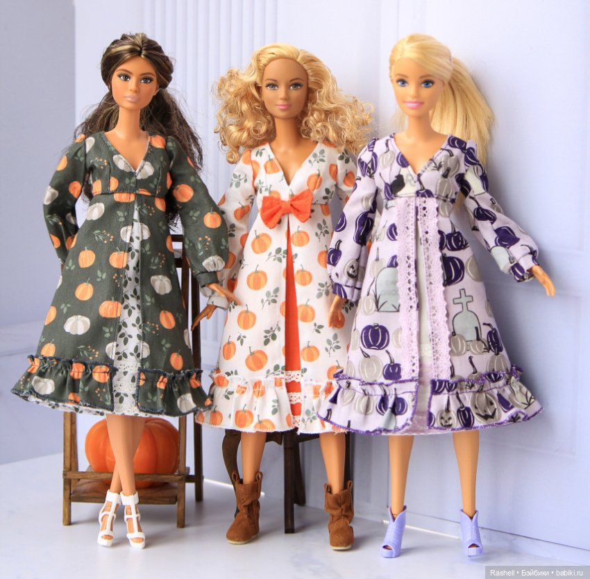 Мини-коллекция платье "Тыквочки" (фото 2)