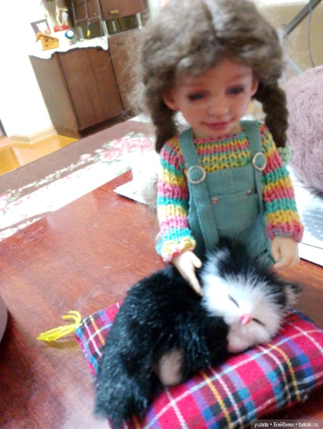 Пронька, она же Милочка — Домашние фото авторских кукол: личные коллекции (фото 9)