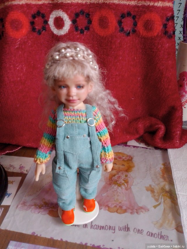 Пронька, она же Милочка — Домашние фото авторских кукол: личные коллекции