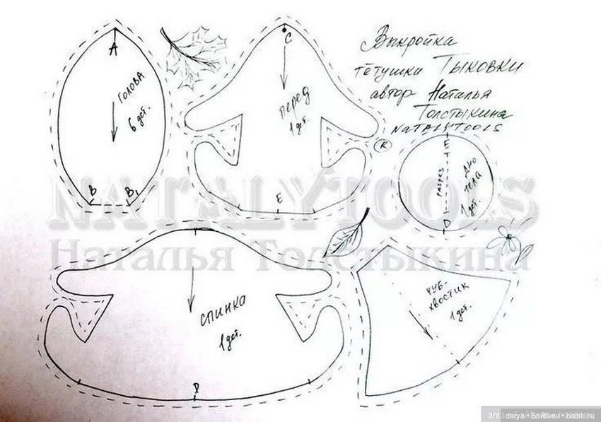 Выкройка Гульнары Ильясовой (фото 2)