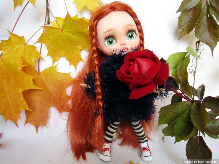 Осень нам дарит подарки — ООАК и репейнт игровых кукол: Bratz (фото 6)