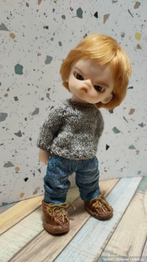 Чаки(Chucky) бжд 1/8 — Face (фото 6)