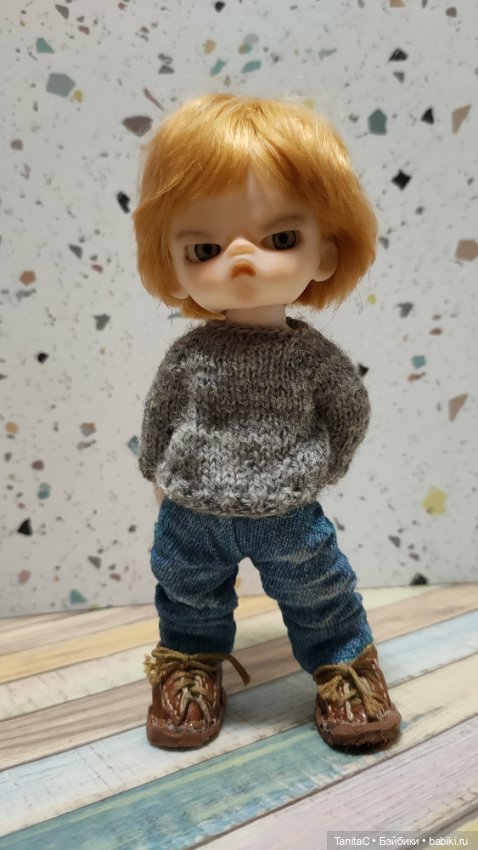 Чаки(Chucky) бжд 1/8 — Face (фото 4)