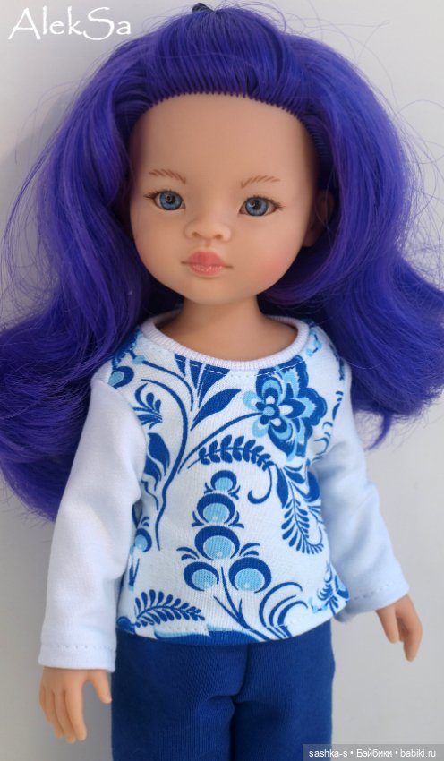 Гжель для Паолок и Минуш - костюмчики с любимым принтом (фото 2)