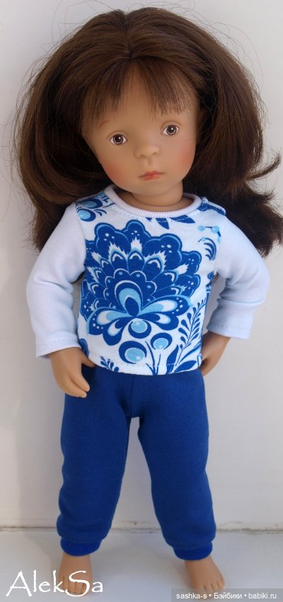 Гжель для Паолок и Минуш - костюмчики с любимым принтом (фото 10)