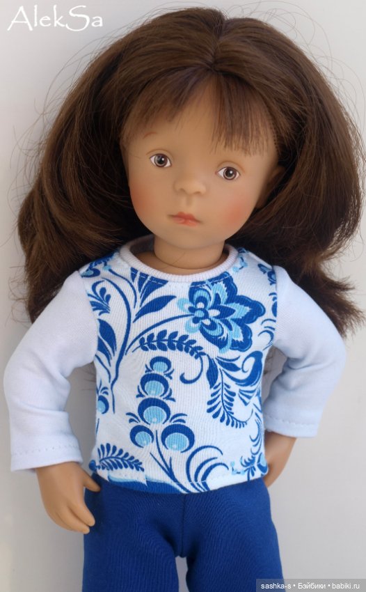 Гжель для Паолок и Минуш - костюмчики с любимым принтом