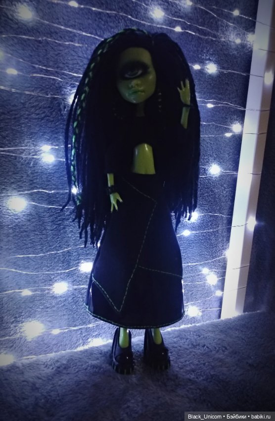 Циклоп Оливка — Реставрация и преображение кукол: ремонт (фото 6)