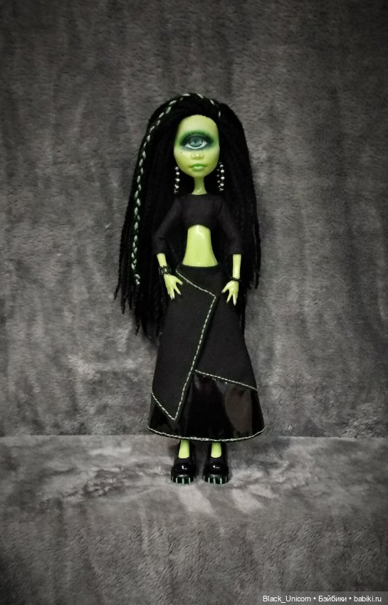 Циклоп Оливка — Реставрация и преображение кукол: ремонт