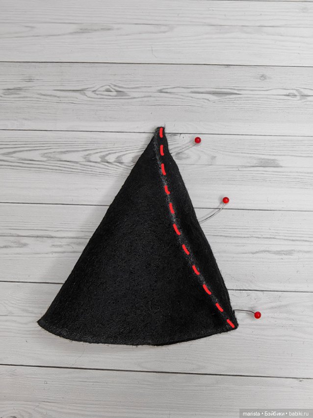 Мк шляпа к Хэллоуину — Одежда и обувь для кукол своими руками: фото (фото 2)