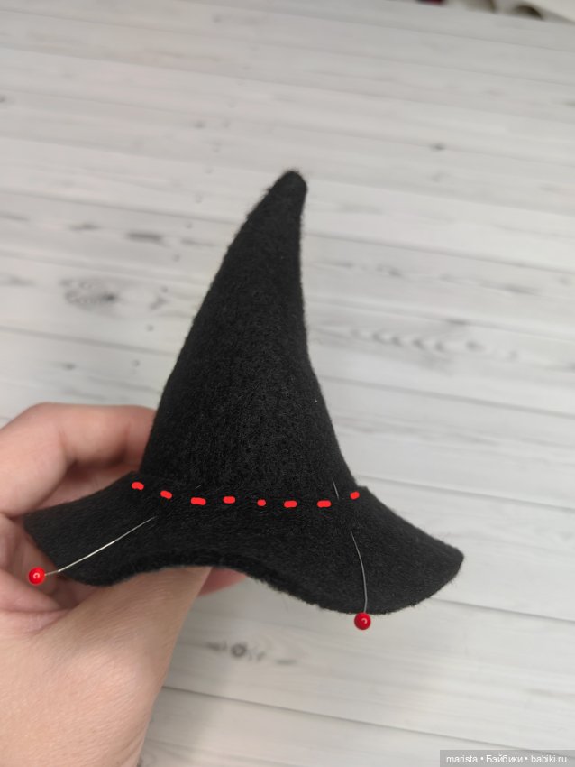 Мк шляпа к Хэллоуину — Одежда и обувь для кукол своими руками: фото (фото 3)