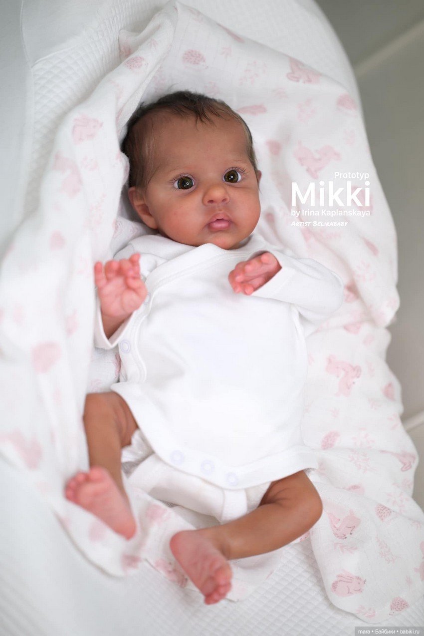 Mikki скульптора Ирина Капланская, автор прототипа Belirababy Reborn (фото 2)