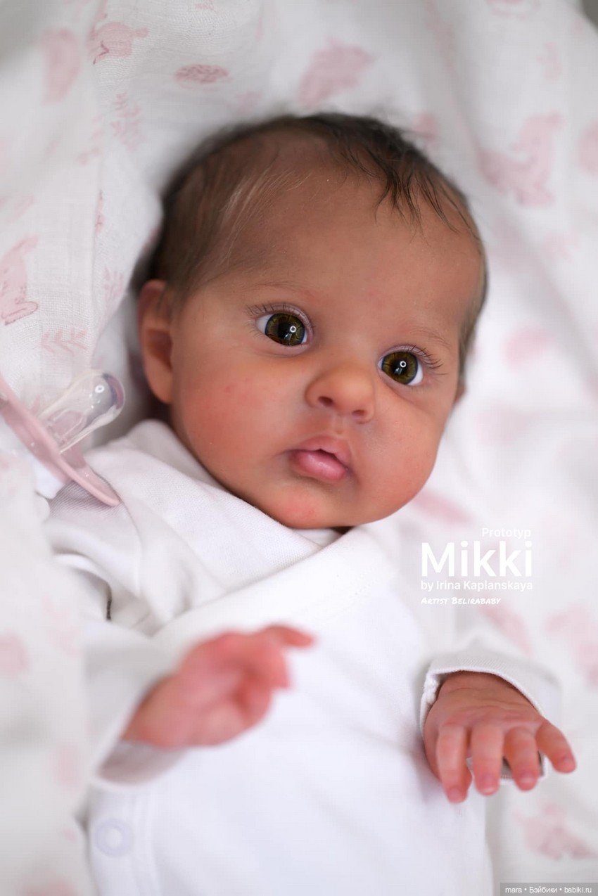 Mikki скульптора Ирина Капланская, автор прототипа Belirababy Reborn (фото 5)