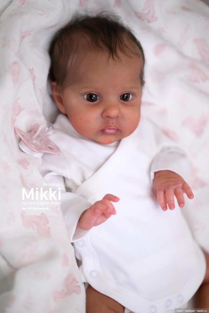 Mikki скульптора Ирина Капланская, автор прототипа Belirababy Reborn