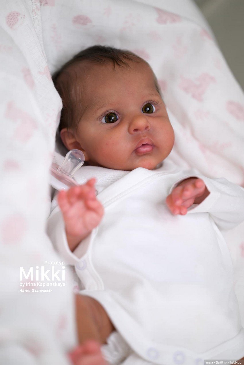 Mikki скульптора Ирина Капланская, автор прототипа Belirababy Reborn (фото 4)