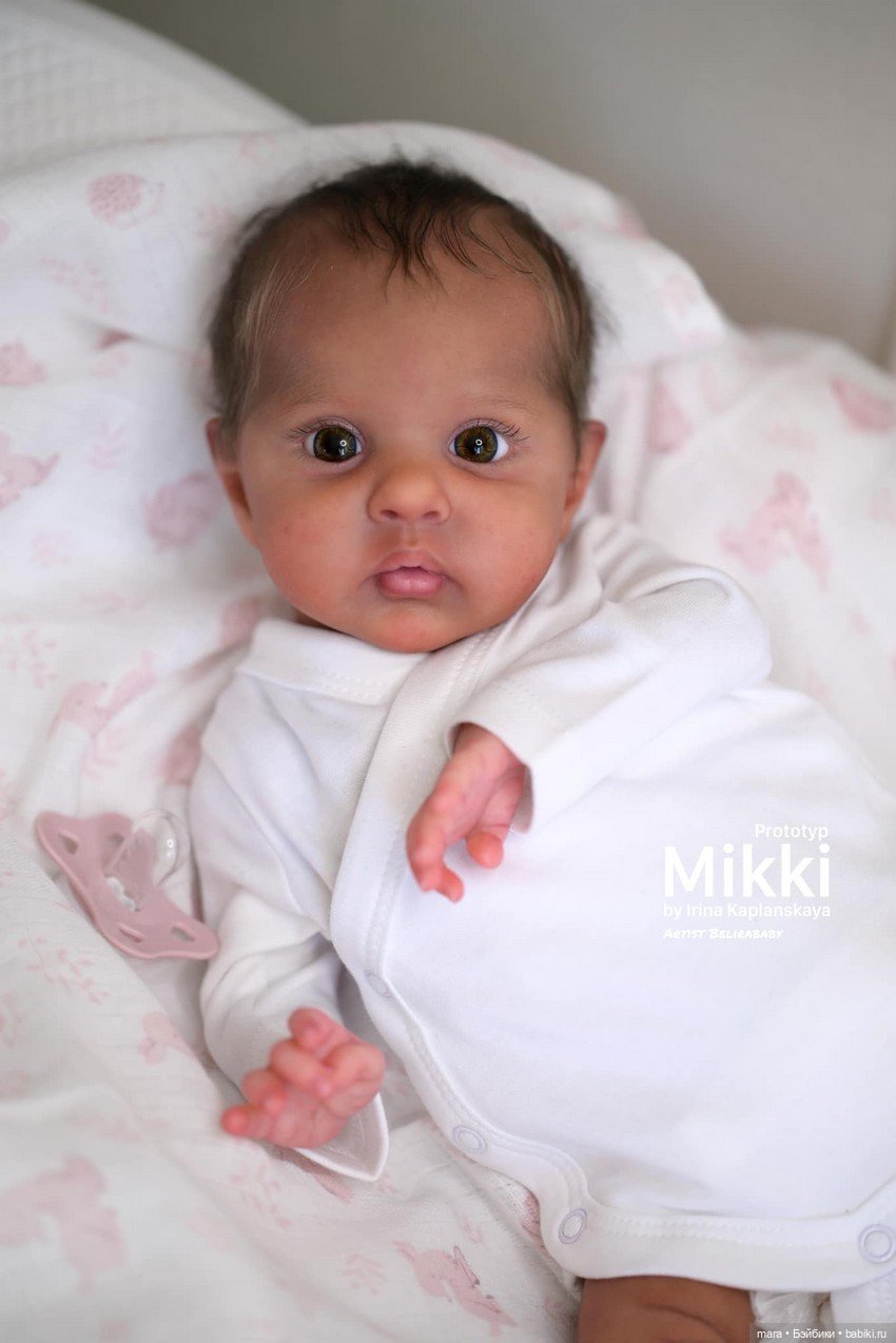 Mikki скульптора Ирина Капланская, автор прототипа Belirababy Reborn (фото 3)