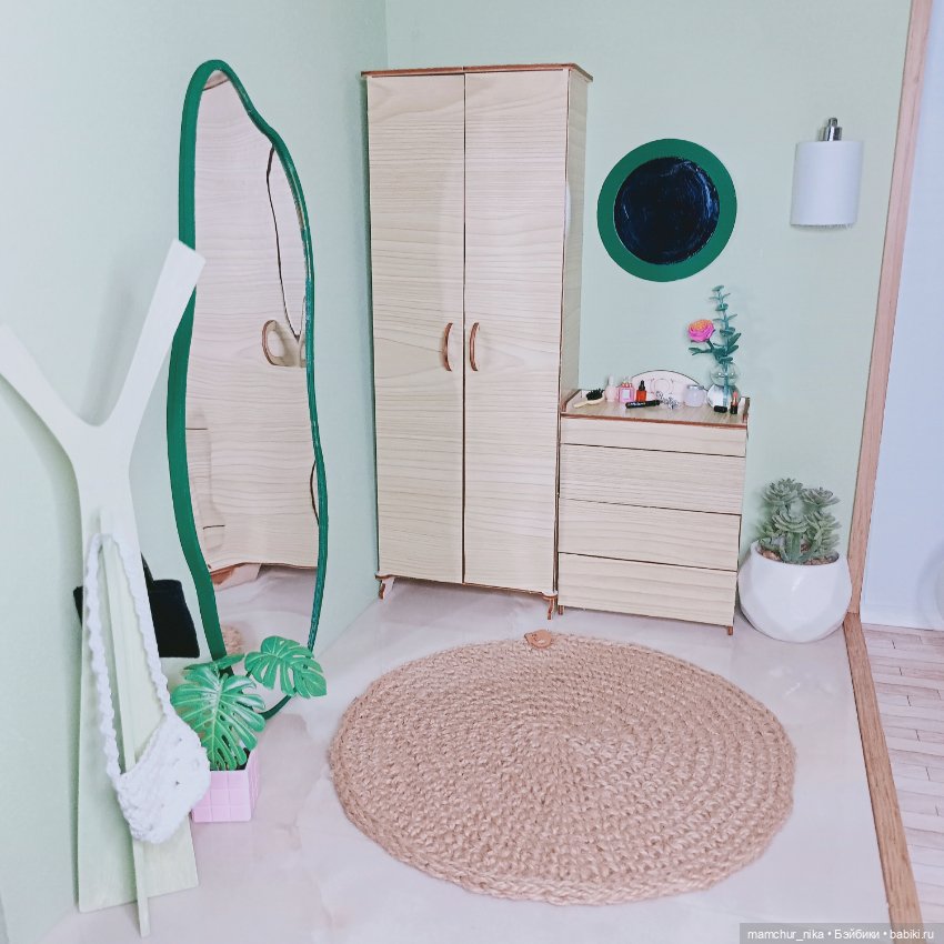 Дом семьи Резник 💚🏡 — Румбоксы и кукольные интерьеры: фото (фото 6)