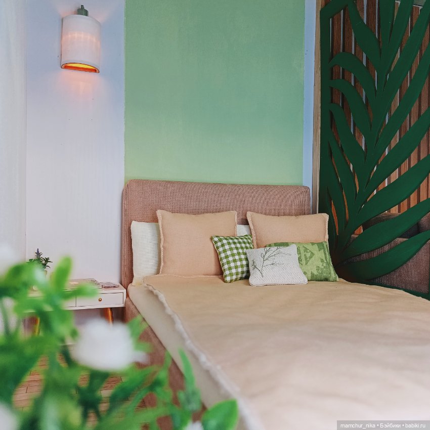 Дом семьи Резник 💚🏡 — Румбоксы и кукольные интерьеры: фото (фото 4)