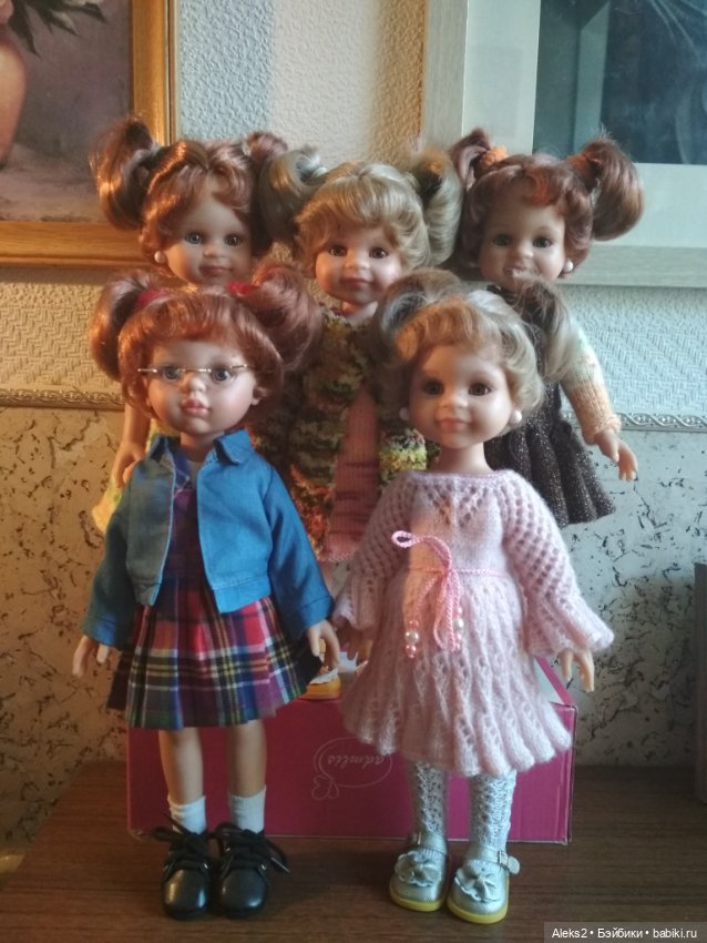 Мои куклы Паола Рейна часть вторая