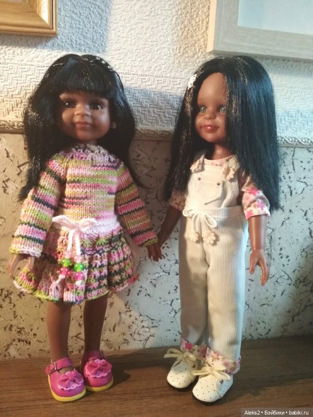 Мои куклы Паола Рейна часть вторая