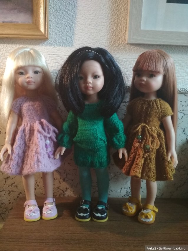 Мои куклы Паола Рейна часть вторая