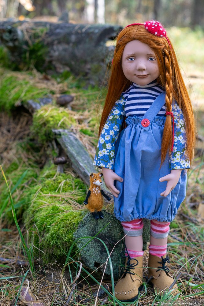 Zwergnase Ann-Maja: девочка осень и лисенок (фото 8)