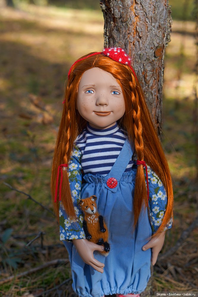 Zwergnase Ann-Maja: девочка осень и лисенок (фото 9)