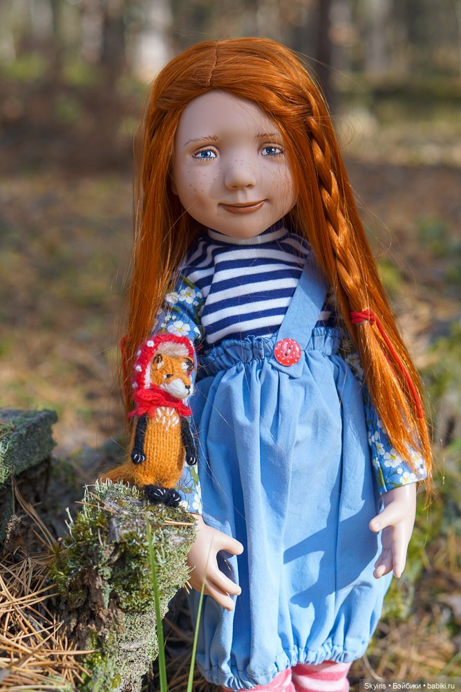 Zwergnase Ann-Maja: девочка осень и лисенок (фото 7)