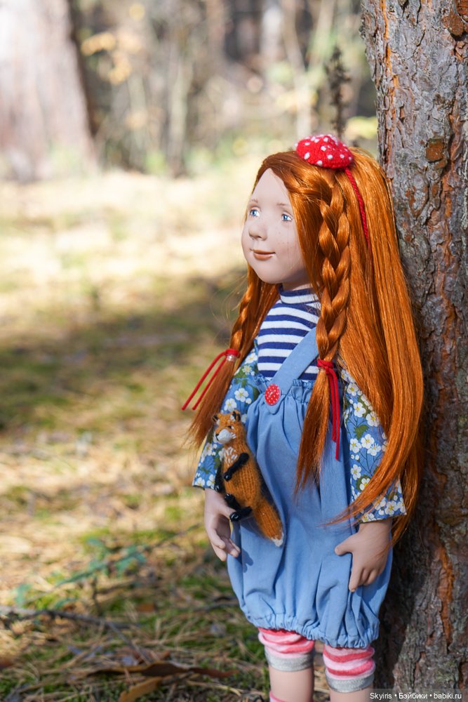 Zwergnase Ann-Maja: девочка осень и лисенок (фото 10)