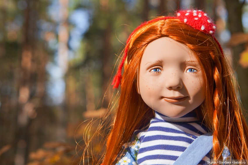 Zwergnase Ann-Maja: девочка осень и лисенок