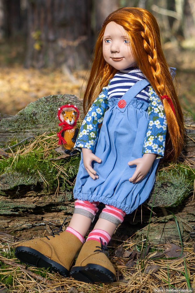 Zwergnase Ann-Maja: девочка осень и лисенок (фото 3)