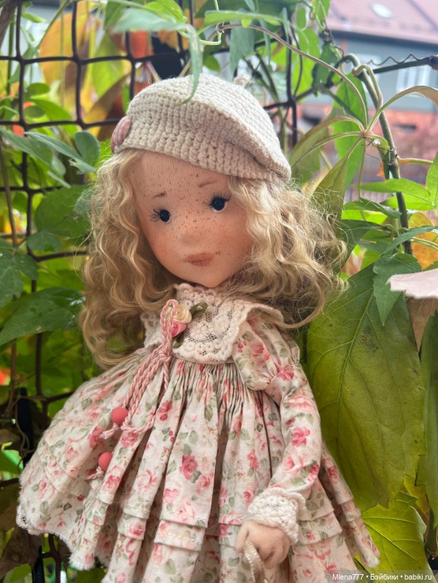 Ксения — Авторские текстильные куклы: Вальдорфские (фото 9)