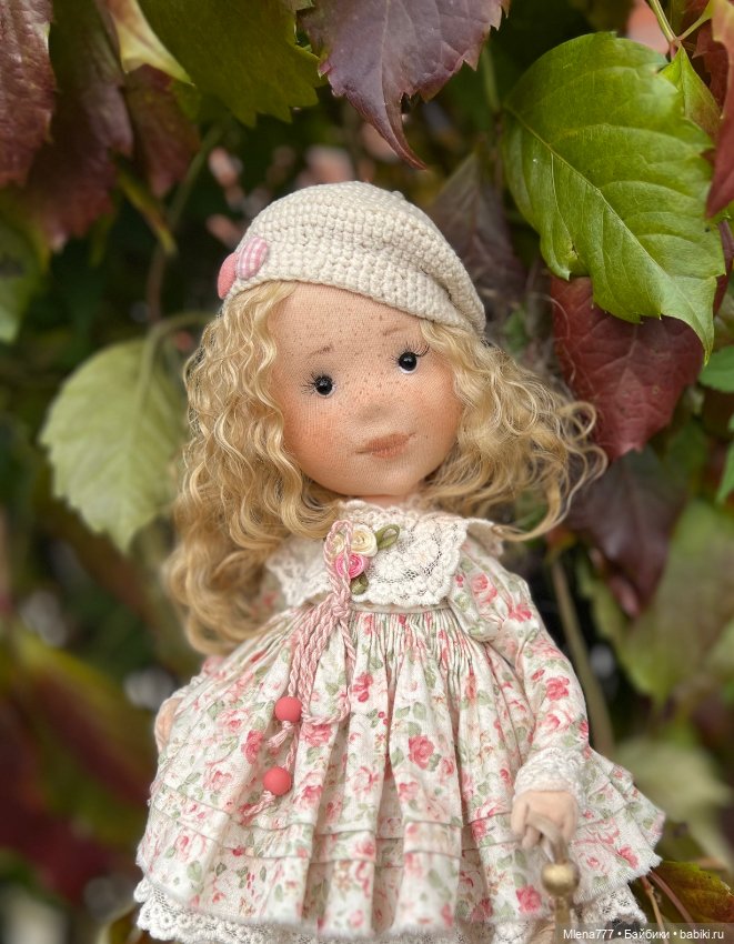 Ксения — Авторские текстильные куклы: Вальдорфские (фото 10)