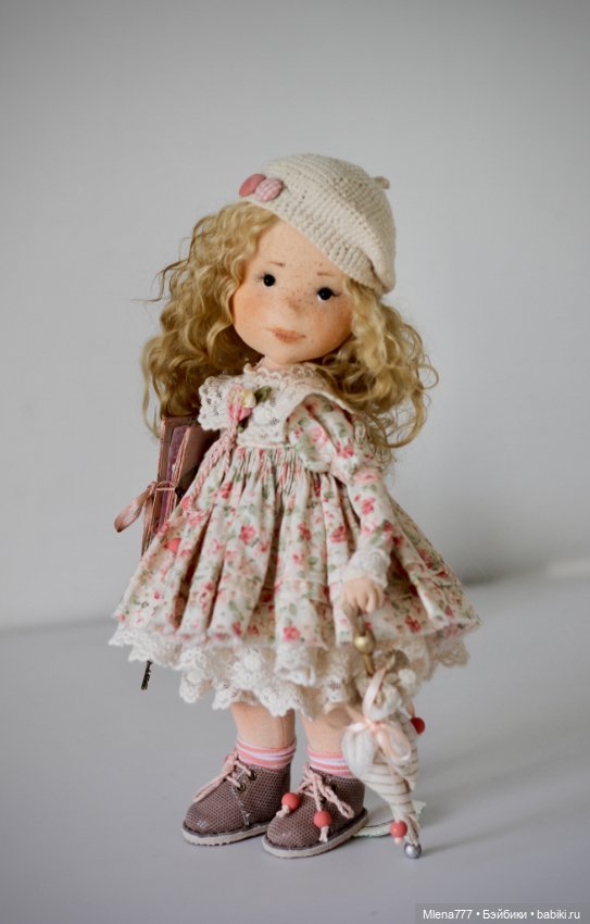 Ксения — Авторские текстильные куклы: Вальдорфские (фото 5)