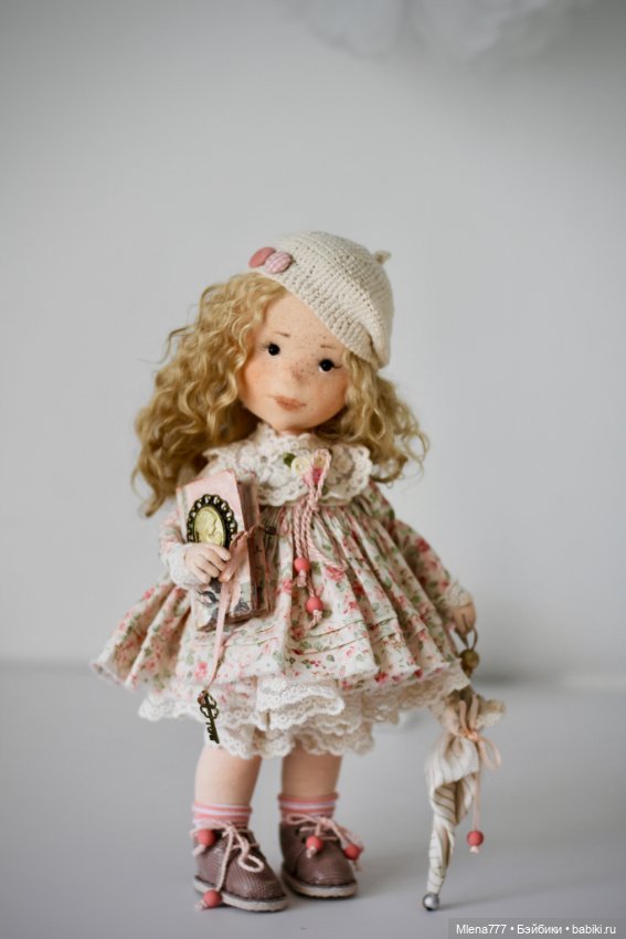 Ксения — Авторские текстильные куклы: Вальдорфские (фото 4)