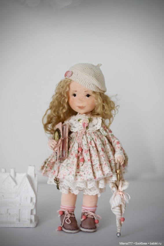 Ксения — Авторские текстильные куклы: Вальдорфские (фото 2)