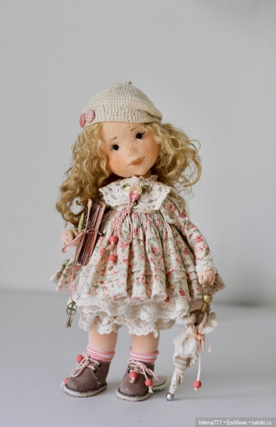 Ксения — Авторские текстильные куклы: Вальдорфские (фото 7)