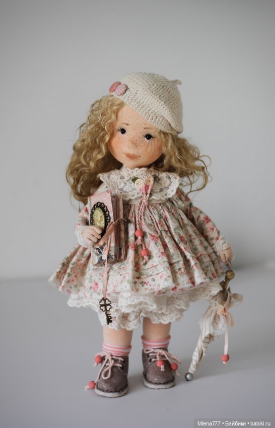 Ксения — Авторские текстильные куклы: Вальдорфские (фото 6)